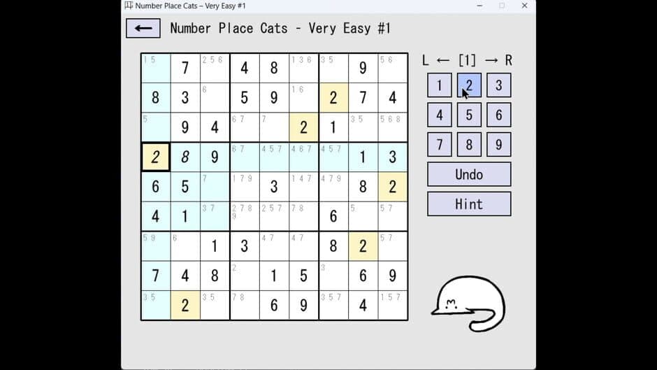 Скриншот 1 из Number Place Cats