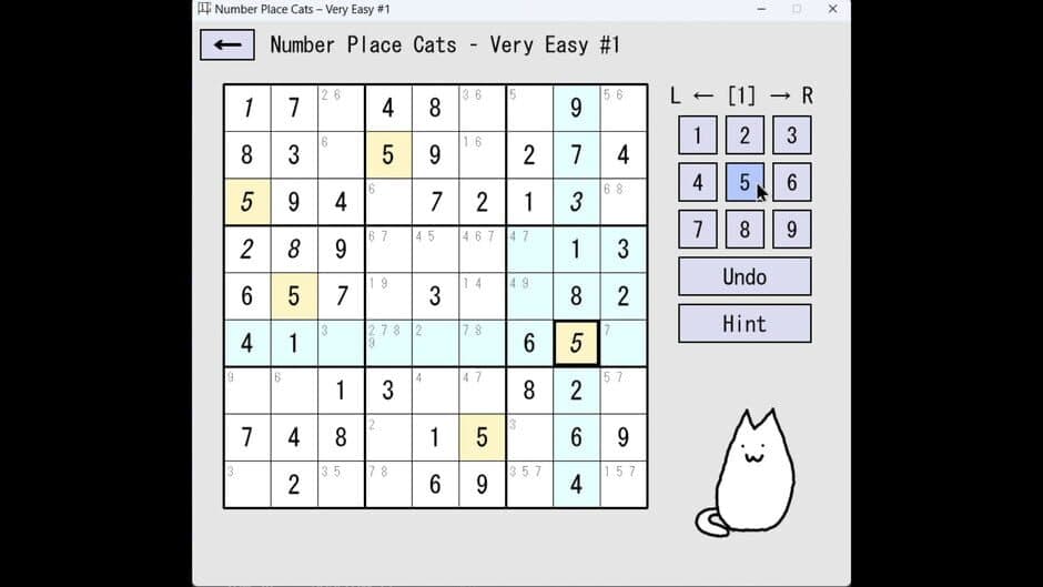 Скриншот 2 из Number Place Cats