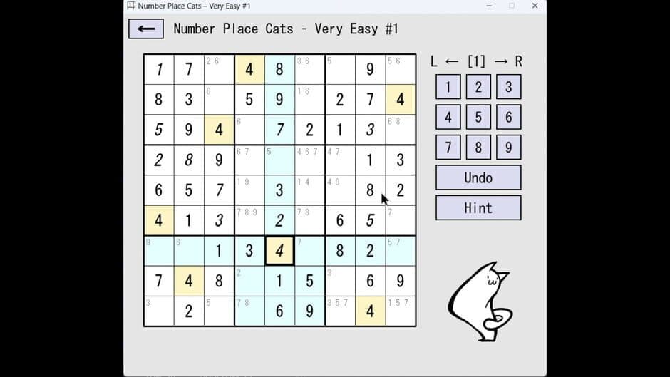 Скриншот 3 из Number Place Cats