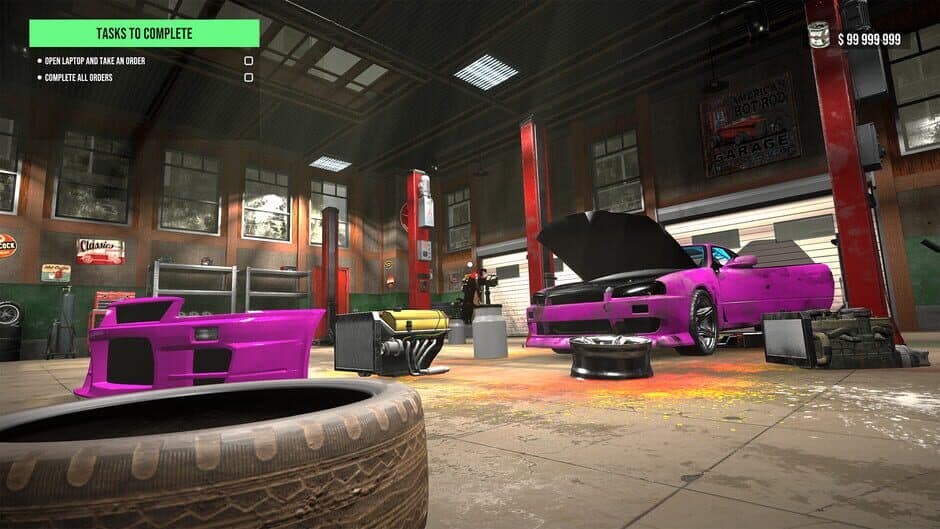 Скриншот 2 из Car Tuning Garage Simulator