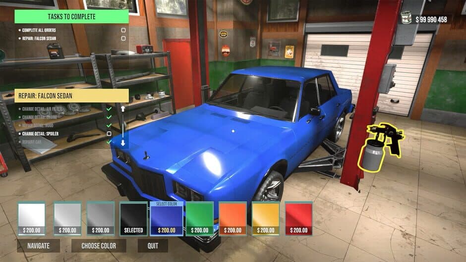 Скриншот 3 из Car Tuning Garage Simulator