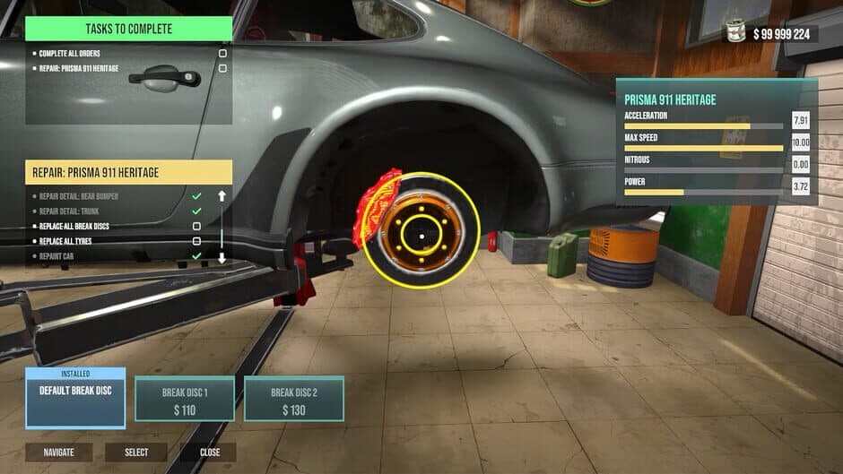 Скриншот 6 из Car Tuning Garage Simulator