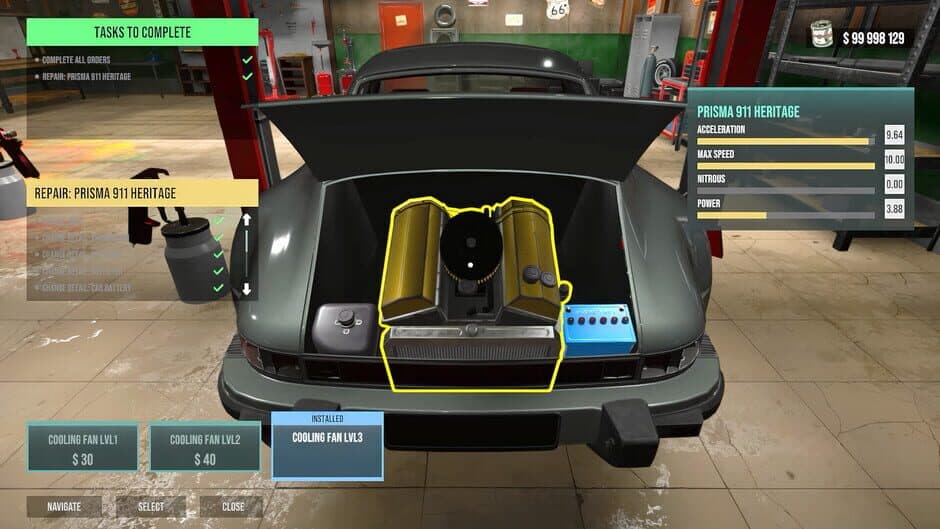Скриншот 5 из Car Tuning Garage Simulator