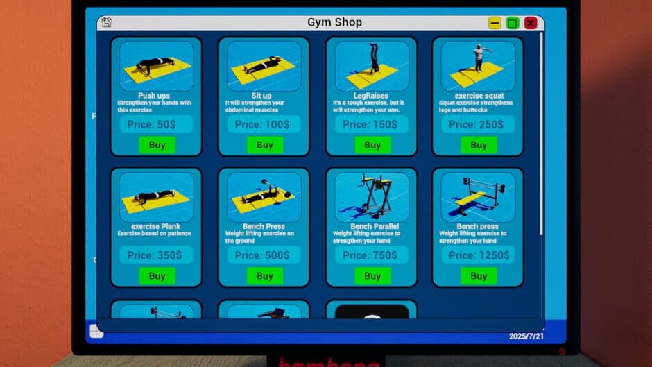 Скриншот 4 из Gym Simulator