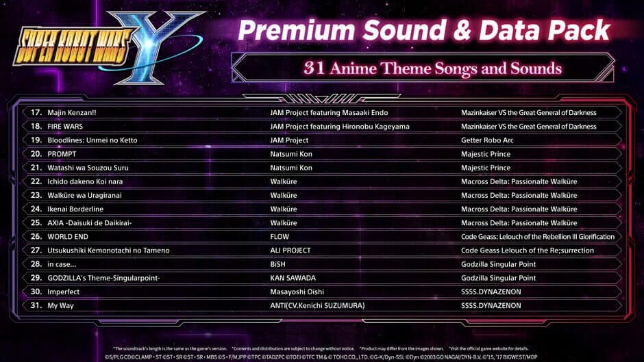 Скриншот 6 из Super Robot Wars Y: Premium Sound & Data Pack