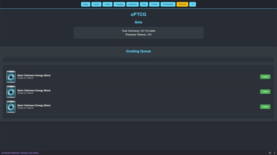 Скриншот 4 из Unofficial Pokemon Trading Card Game