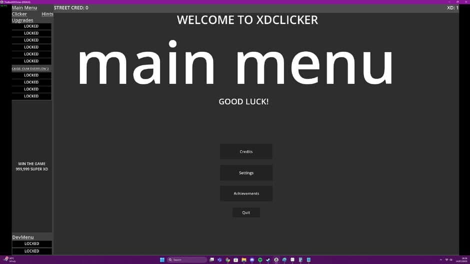 Скриншот 1 из Xd Clicker