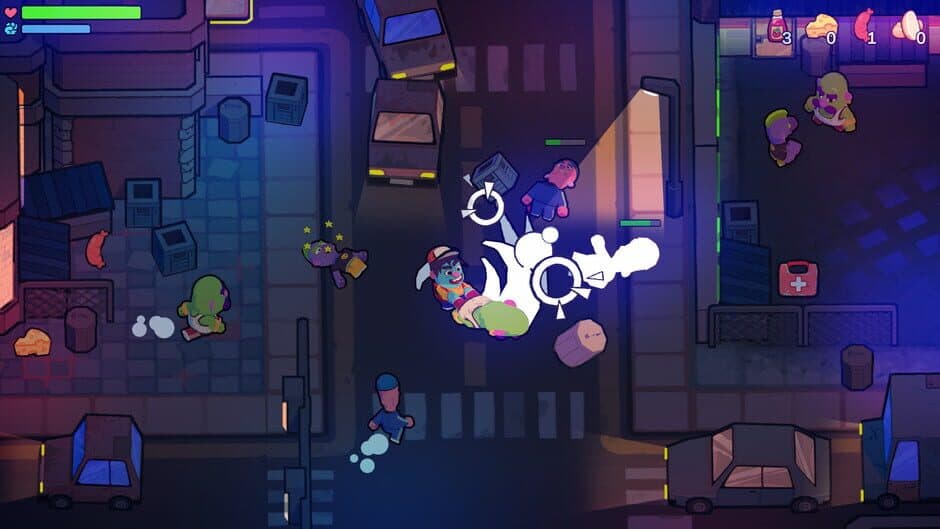 Скриншот 4 из Punch Lunch: Foodtruck Fighter