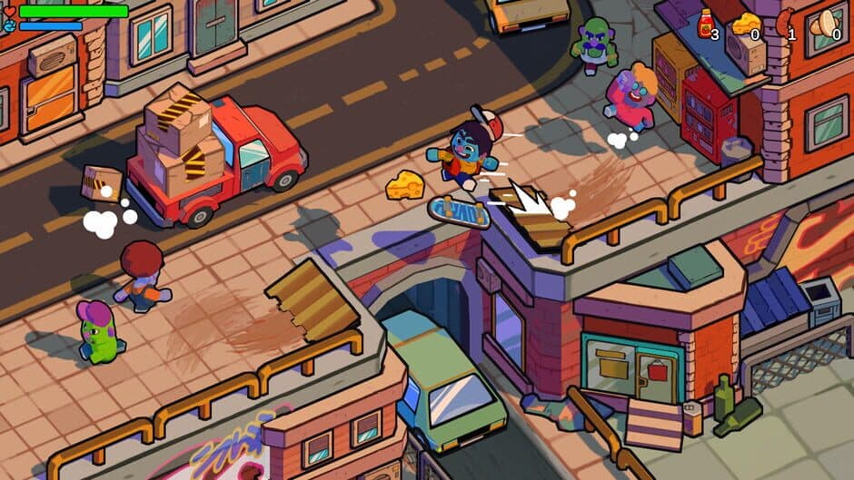 Скриншот 7 из Punch Lunch: Foodtruck Fighter