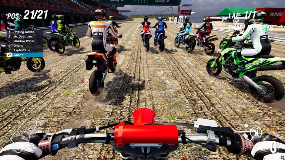 Скриншот 1 из MX Racing World
