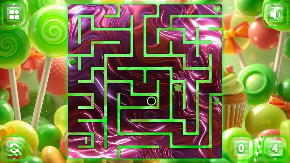 Скриншот 5 из Sweetie Candy Maze: Green Apple