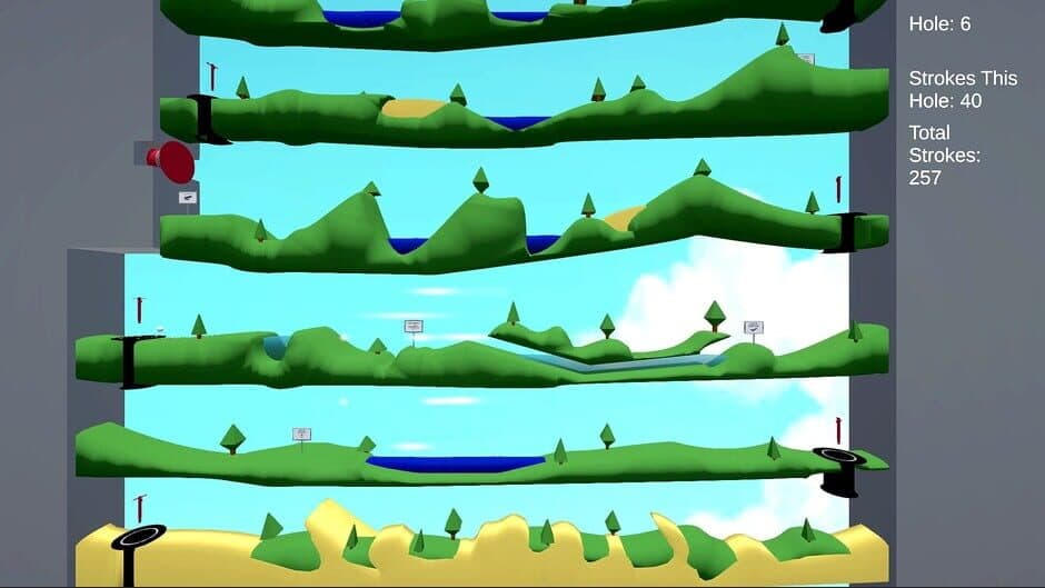 Скриншот 2 из Rocket Golf: Tap