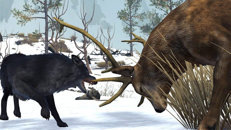 Скриншот 3 из Wolf Simulator 2025: Wild RPG Survival