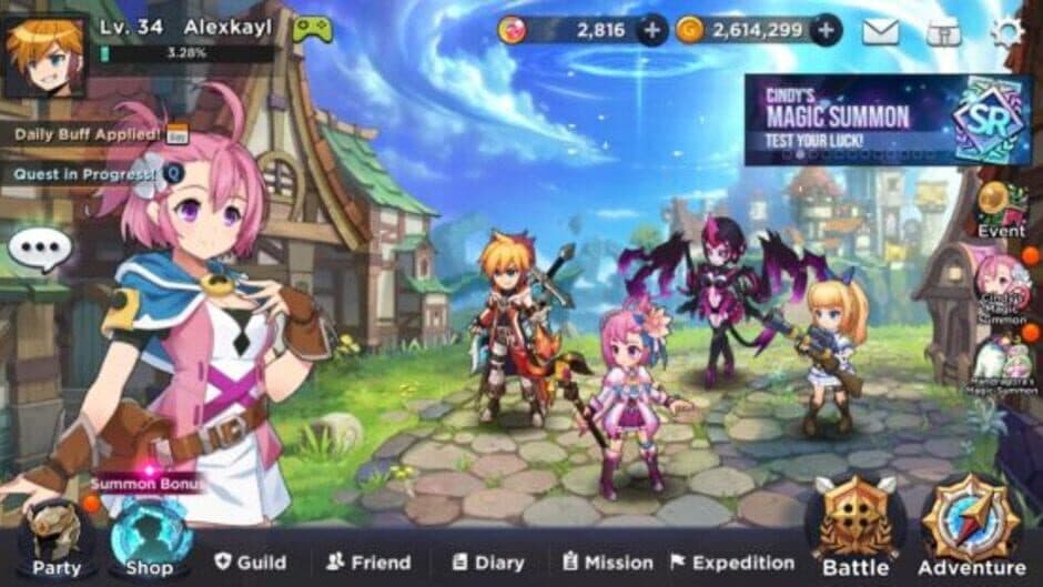 Скриншот 2 из Grand Chase: Dimensional Chaser