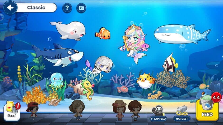 Скриншот 2 из Fish Collector: Aquarium Story