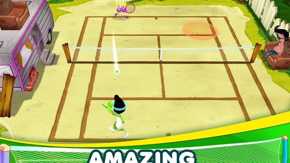 Скриншот 2 из Nickelodeon All-Stars Tennis