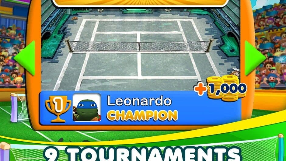 Скриншот 3 из Nickelodeon All-Stars Tennis