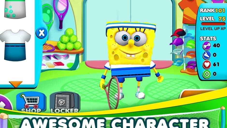 Скриншот 4 из Nickelodeon All-Stars Tennis
