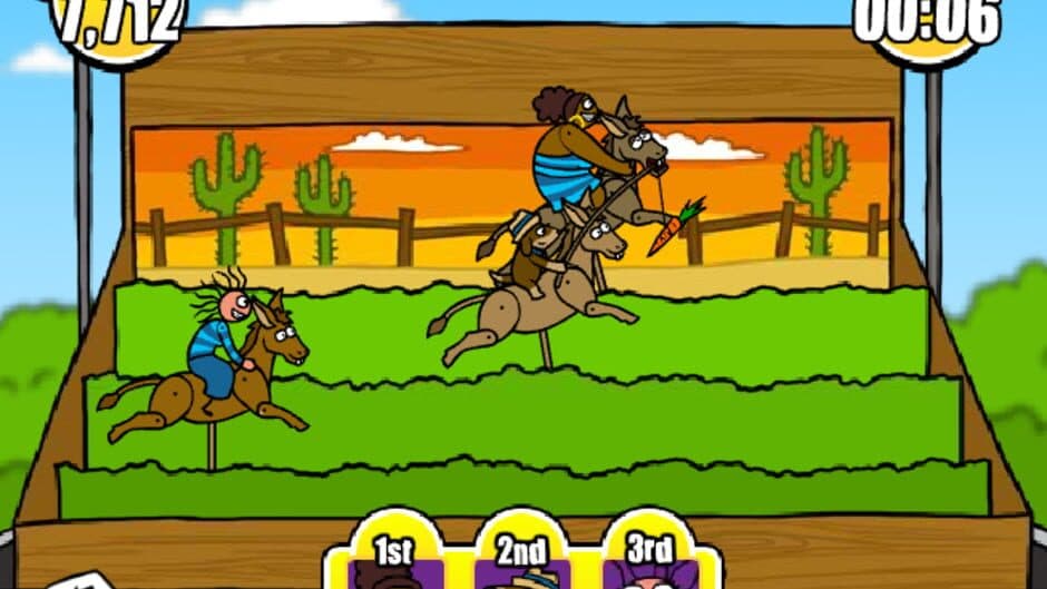 Скриншот 1 из Cara's Donkey Derby