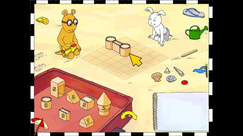 Скриншот 2 из Arthur's Sand Castle Contest
