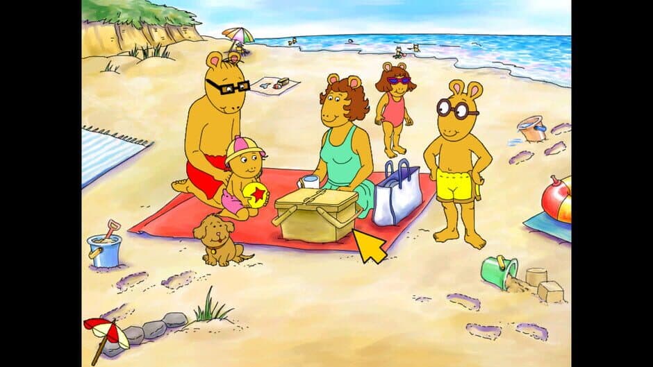 Скриншот 4 из Arthur's Sand Castle Contest