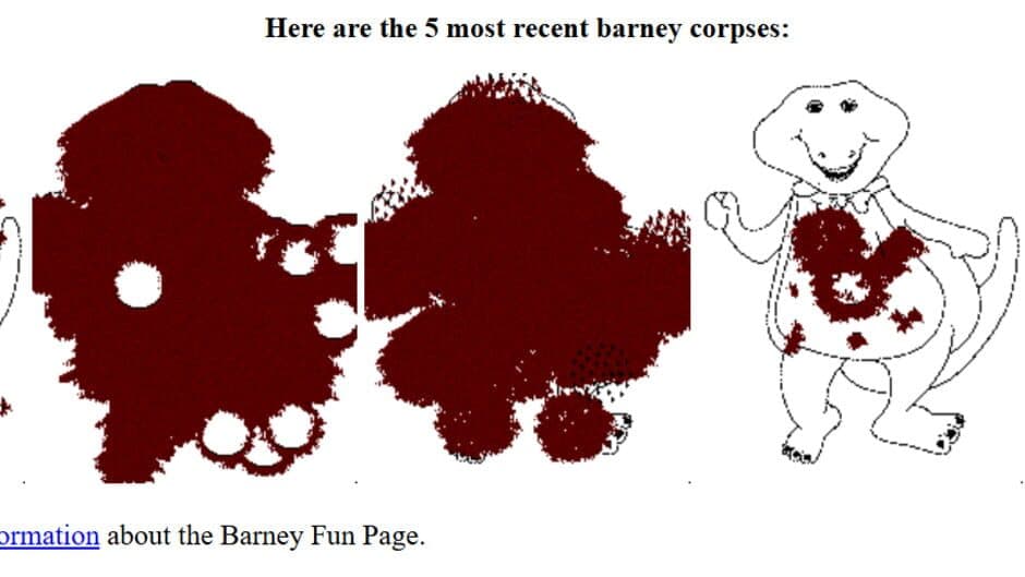 Скриншот 2 из The Barney Fun Page!
