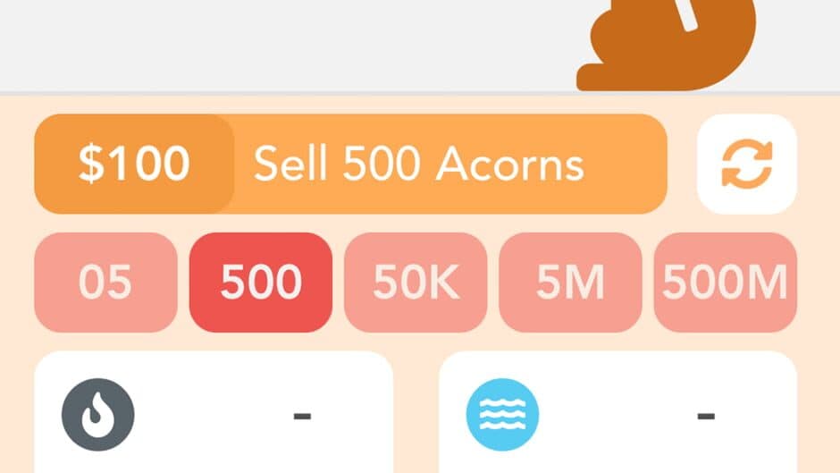Скриншот 2 из Idle Acorns