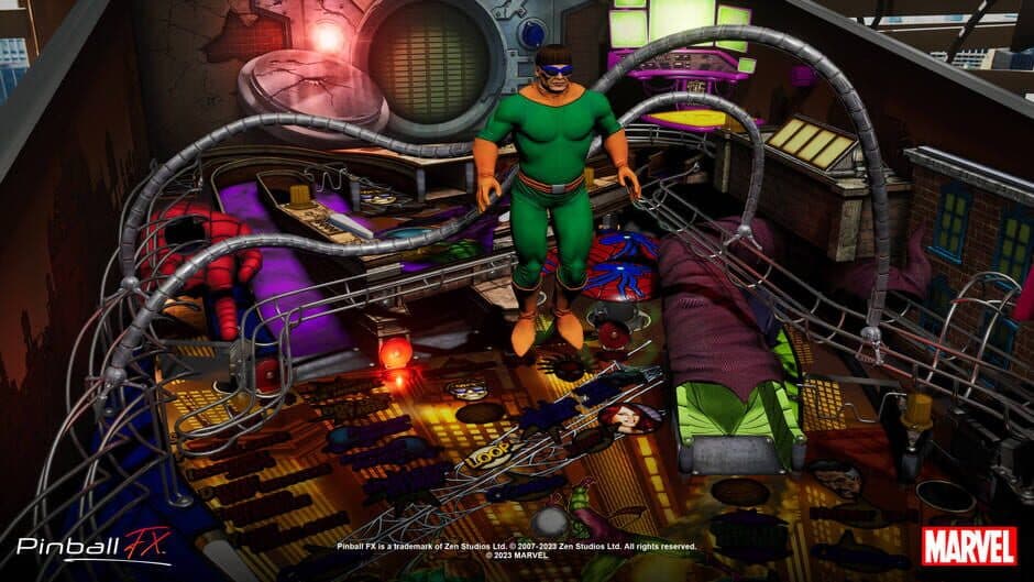 Скриншот 4 из Pinball FX2: Marvel Pinball