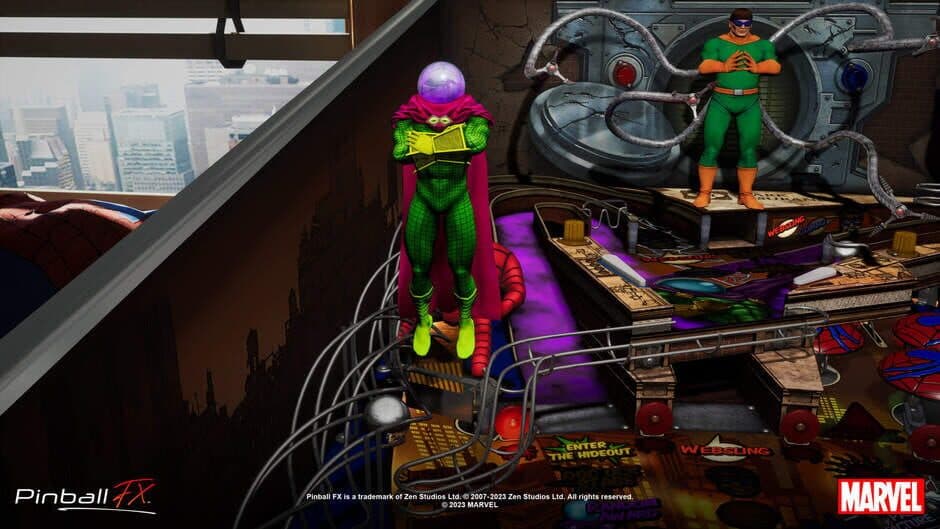 Скриншот 5 из Pinball FX2: Marvel Pinball