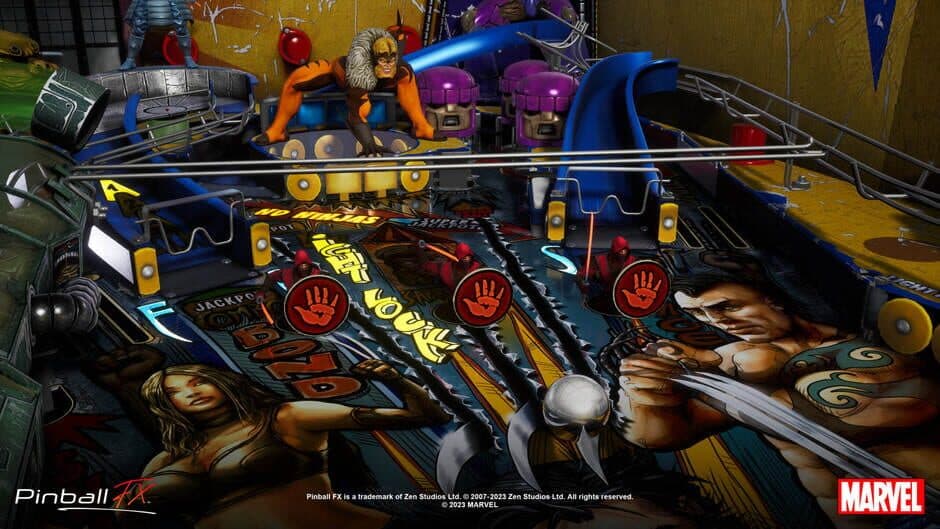Скриншот 6 из Pinball FX2: Marvel Pinball