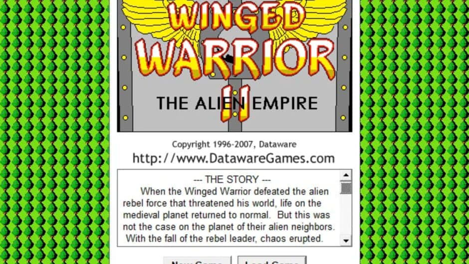 Скриншот 1 из Winged Warrior II: The Alien Empire