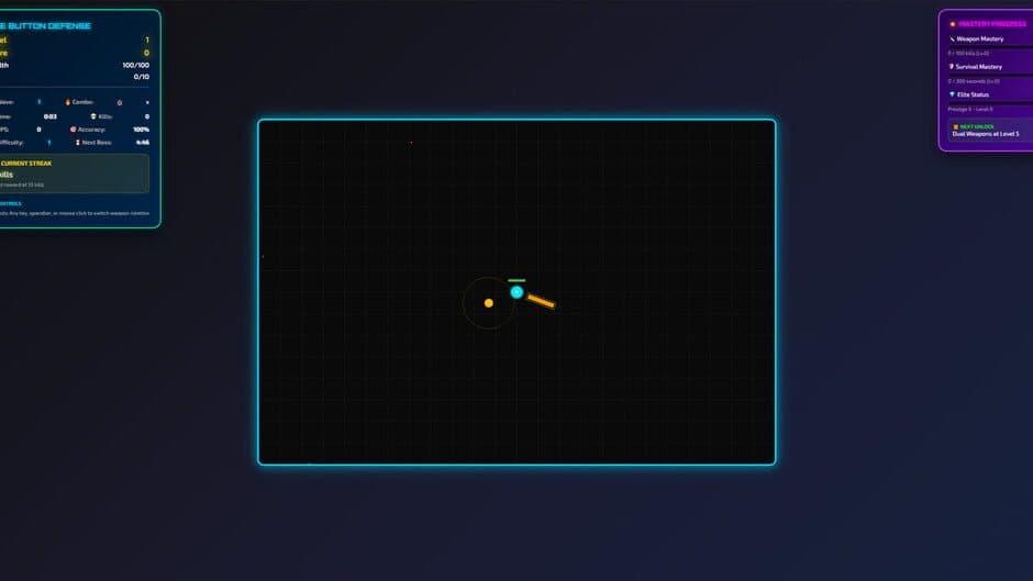 Скриншот 1 из One Button Defense