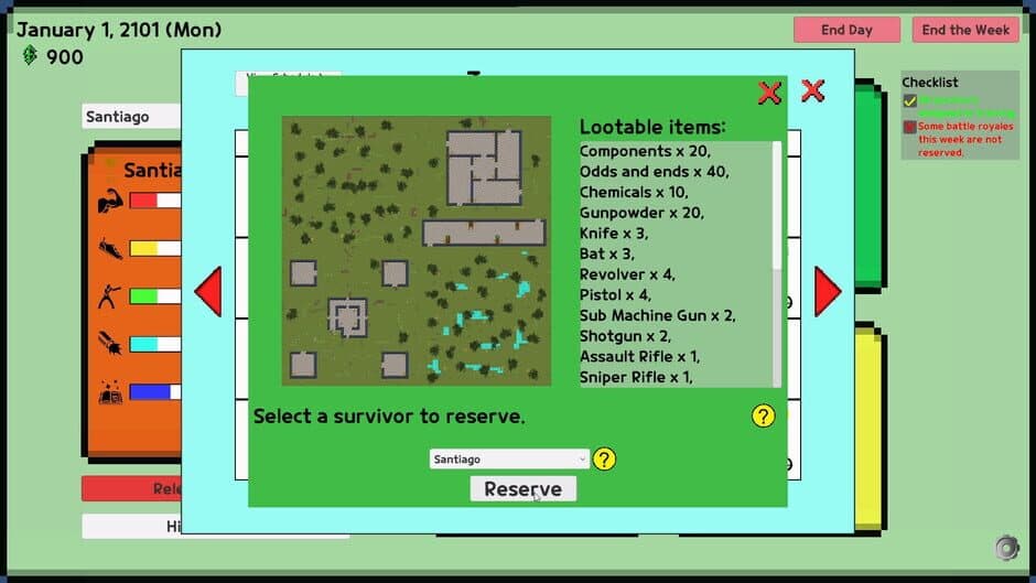 Скриншот 3 из Battle Royale Manager