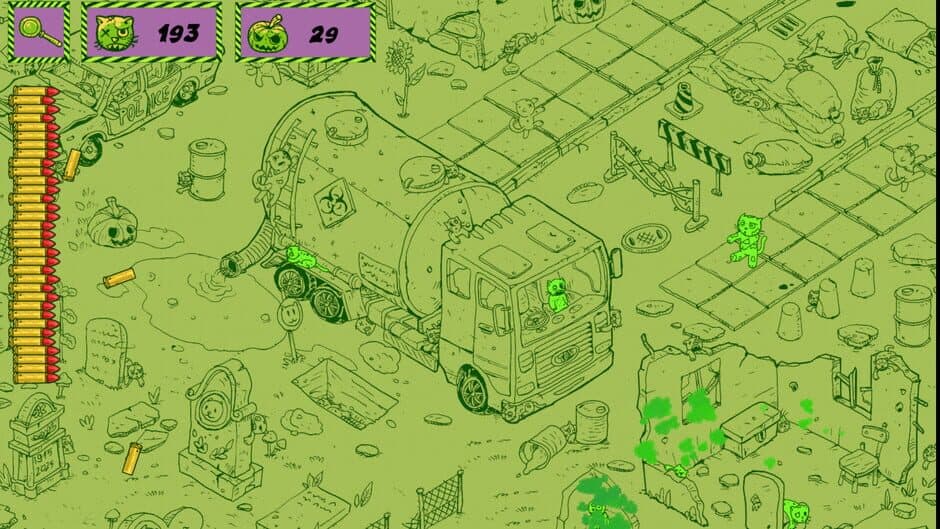 Скриншот 4 из Hidden Cats: Zombie Hunter