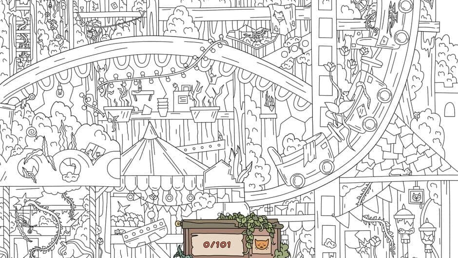 Скриншот 6 из Hidden Cats: Old Amusement Park