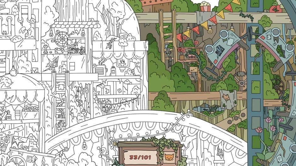 Скриншот 7 из Hidden Cats: Old Amusement Park