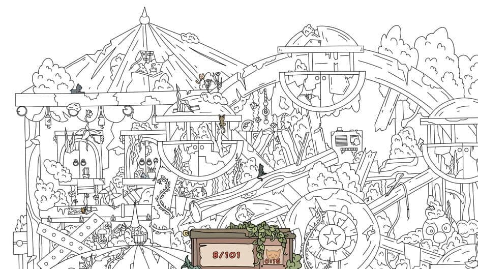 Скриншот 4 из Hidden Cats: Old Amusement Park