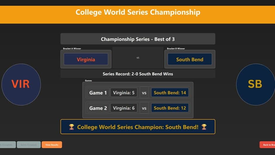 Скриншот 3 из College Baseball: Dynasty Builder