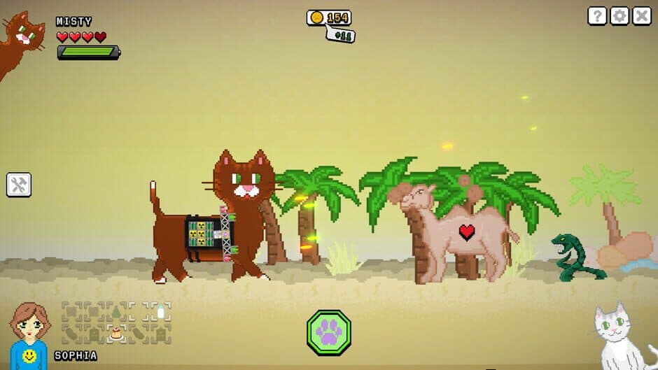 Скриншот 1 из Laser Battle Cats: Travel & Destroy!