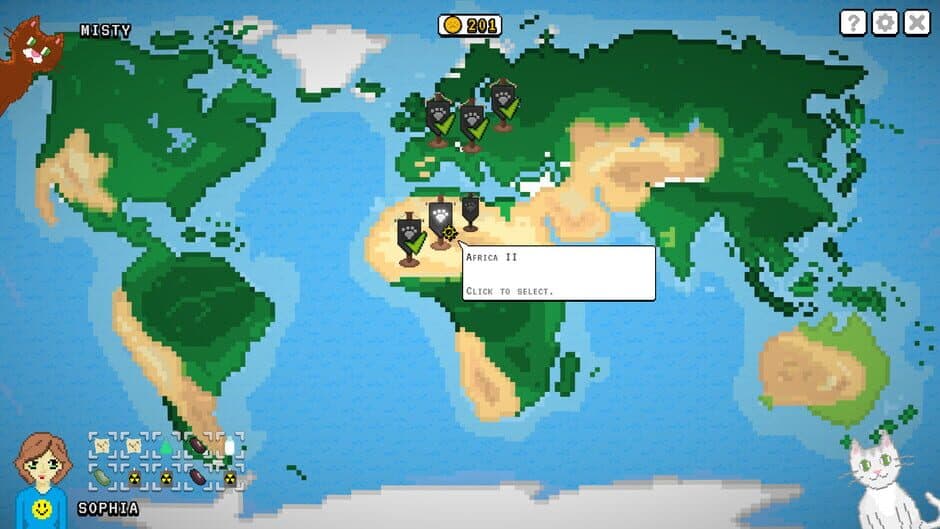 Скриншот 6 из Laser Battle Cats: Travel & Destroy!