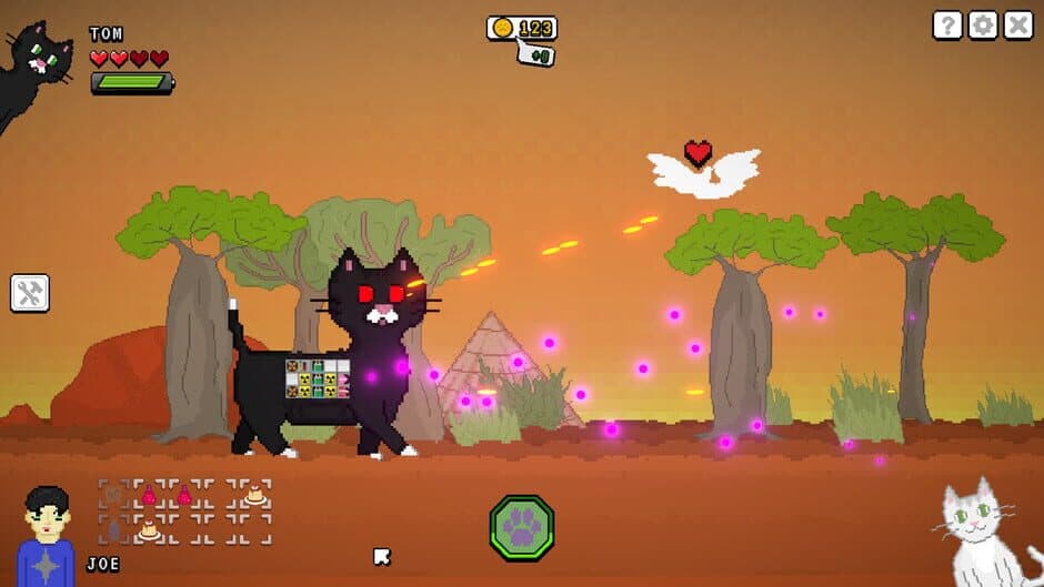 Скриншот 4 из Laser Battle Cats: Travel & Destroy!