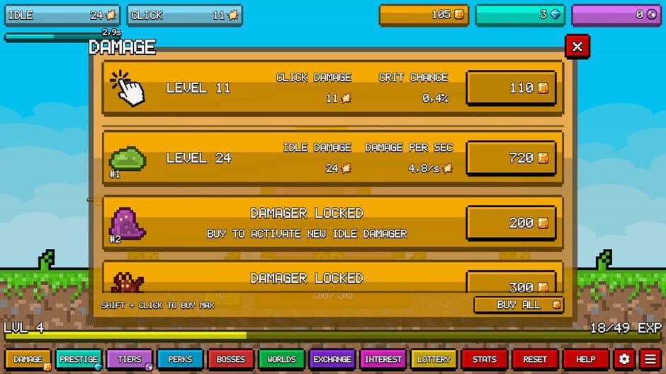 Скриншот 4 из Idle Pixels