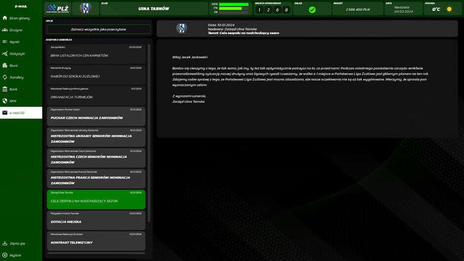 Скриншот 1 из Speedway Club Manager 25