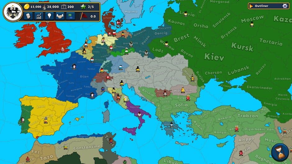 Скриншот 1 из Countryballs Conquest