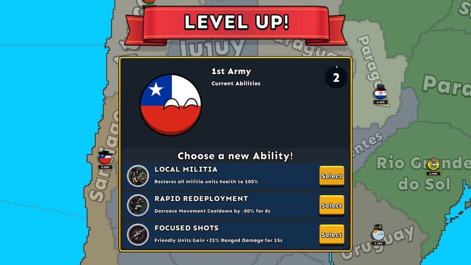 Скриншот 4 из Countryballs Conquest