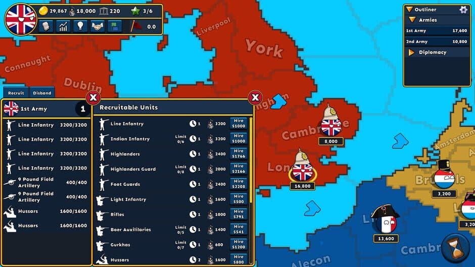 Скриншот 7 из Countryballs Conquest