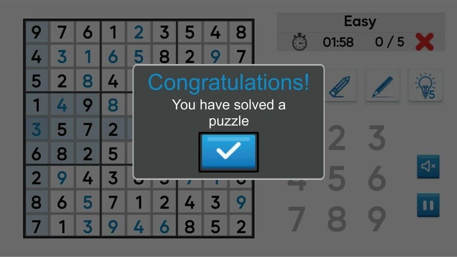 Скриншот 3 из Sudoku Mania