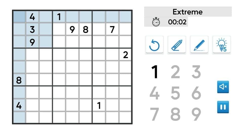 Скриншот 6 из Sudoku Mania