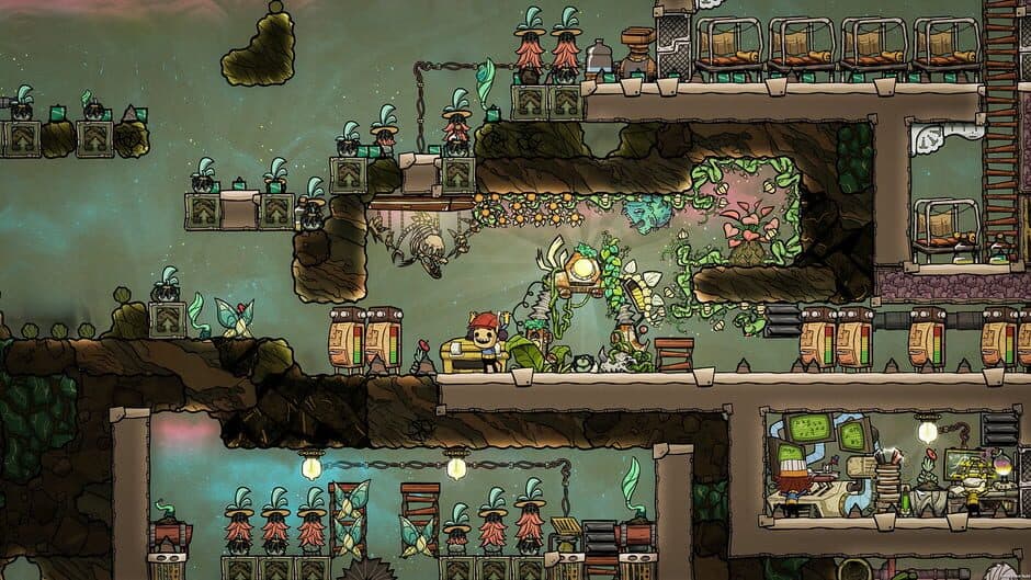 Скриншот 1 из Oxygen Not Included: The Prehistoric Planet Pack