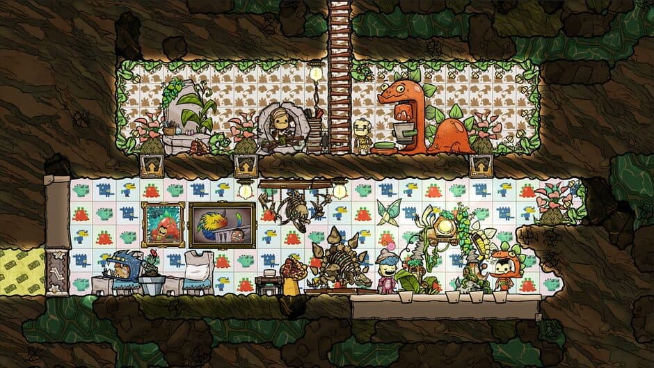Скриншот 6 из Oxygen Not Included: The Prehistoric Planet Pack